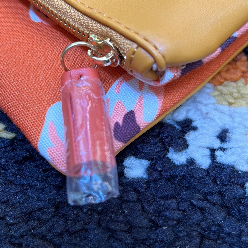 RACHEL PALLY, fold over, floral leather clutch!! - Picture 13 of 15